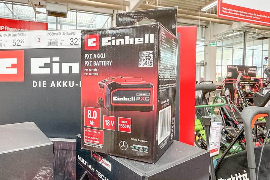 Akku Einhell  18 V 8 Ah Sealed PXC Plus